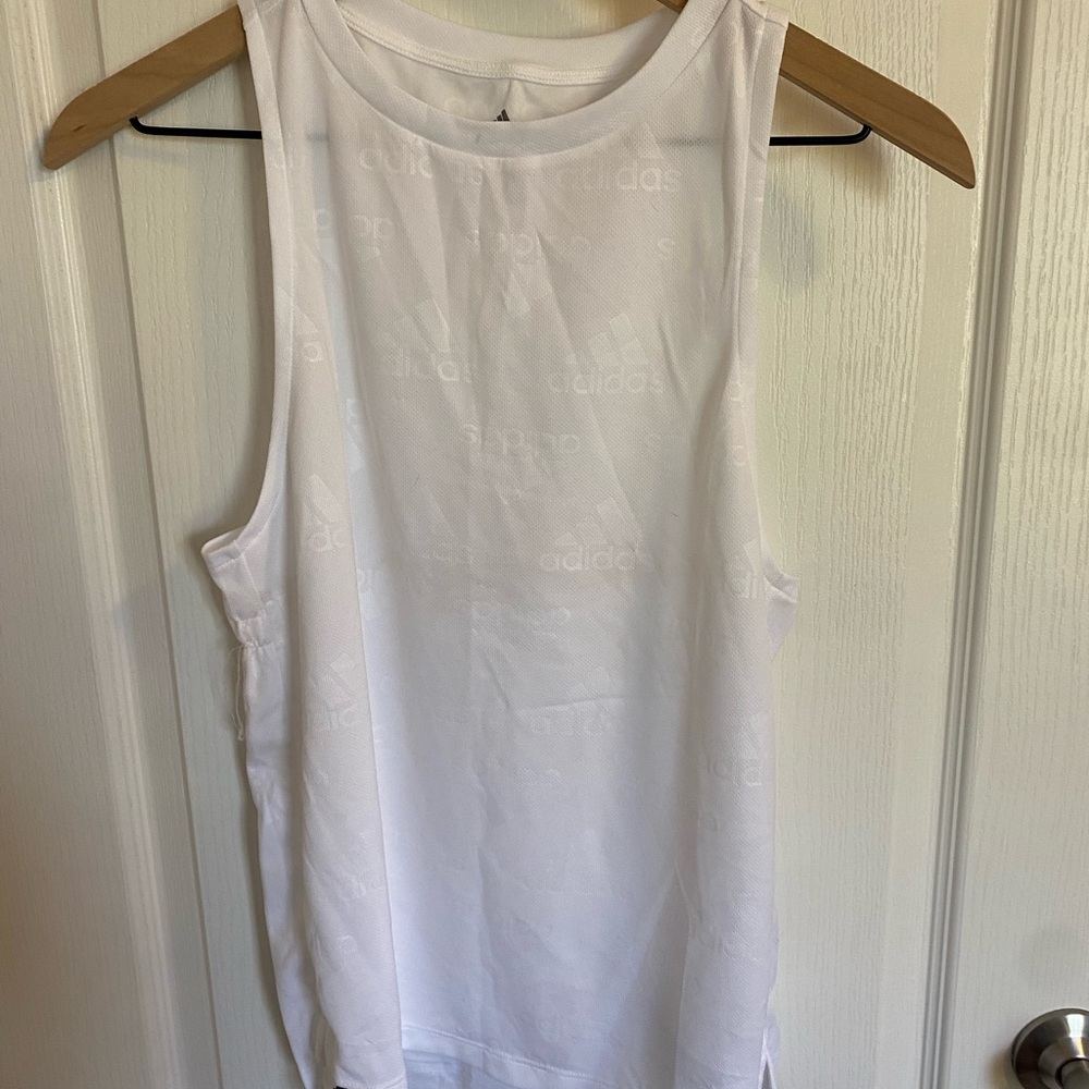 Adidas Women's White Tank Top